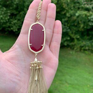 KENDRA SCOTT • Rayne Gold Long Pendant Necklace